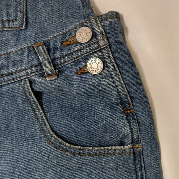 BDG by Urban Outfitters Overall Shorts, Color Blue Size XS-TP - Picture 8 of 13